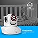 JOOAN Security Camera 2.4G WiFi Supports 2 Way Talk and Remote for Home Surveillance (Black)