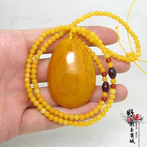 TKHNE Special natural amber ore old beeswax original stone necklace pendant hand string bracelet men and women jewelry raw materials