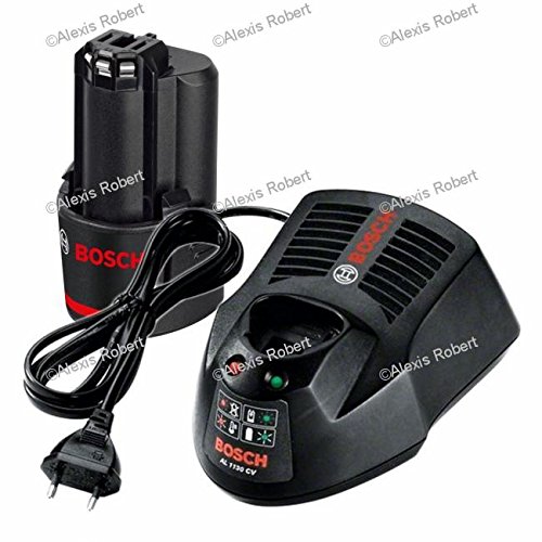 Bosch 10.8 V Battery Pack with 2 x 2.5 Ah + LBOXX AL1130 Quick Vein