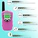 Toys for 5-8 Year Old Girls, JoyJam Walkie Talkies for Kids Girls Outdoor Fun, Gifts for Girls Age 4-6 Christmas Birthday Gifts Pink WT03
