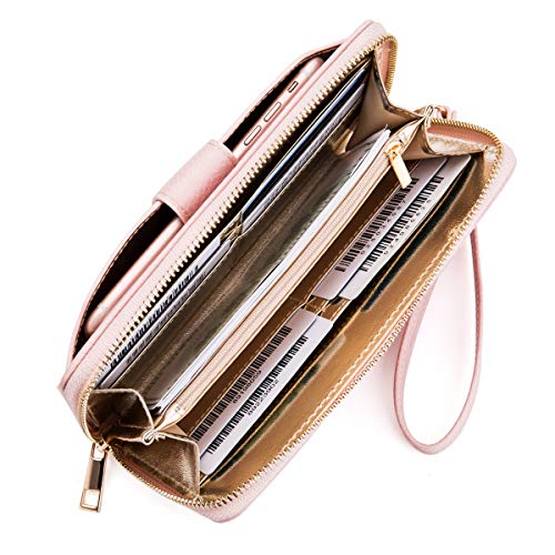 Wristlet Wallet Purses Women Cellphone Pocket Clutch