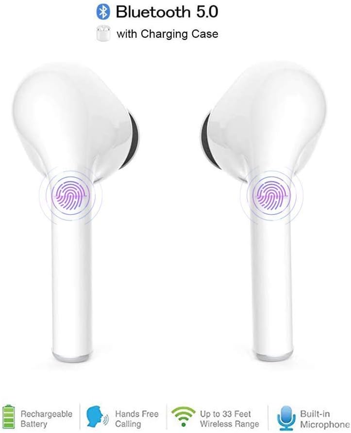 Earphones i10 MAX TWS True Wireless Stereo Bluetooth 5.0 Earbuds Headset. Lightweight with portable charging case