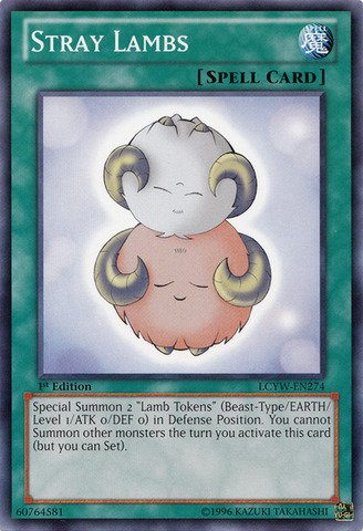 Yu-Gi-Oh! - Stray Lambs (LCYW-EN274) - Legendary Collection 3: Yugi's World - Unlimited Edition - Common