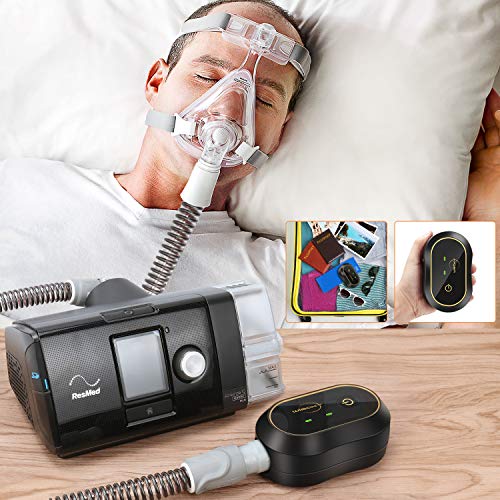 CPAP Cleaner and Sanitizer Bundle Includes Sanitizing Bag, Wiscky Portable and Rechargeable Mask Tube Cleaner Compatible Heated Hose Adapter, Air Mini Adapter - Thumbnail 3