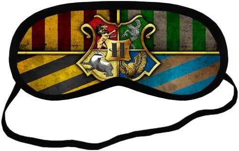 Personalise Custom Harry Potter Hogwarts Sleeping Mask Best Comfortable Sleeping Eye Cover Great for Travel Rest And Meditation Shift Work Sleep