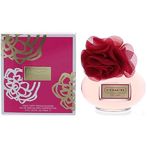 Coach Poppy Freesia Blossom Eau de Parfum Spray for Women, 3.4 Ounce