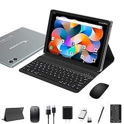 Tablet Android 2023 10 Inch Tablet, 2-In-1