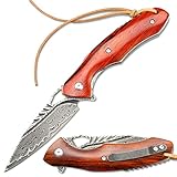 Sitivien ST248 Damascus Folding Knife,Damascus VG10