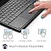 Cooper TOUCHPAD Executive Keyboard case Compatible with Google Nexus 10 | 2-in-1 Bluetooth Wireless Keyboard with Touchpad & Leather Folio Cover | Touchpad Mouse (Black)