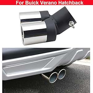 Amazon Com New 1x Double Outlets Stainless Steel Exhaust