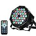 LUNSY 36 LEDs DJ Par Lights, RGB Changeable Color 7 Lighting Modes Stage Lights Remote Control