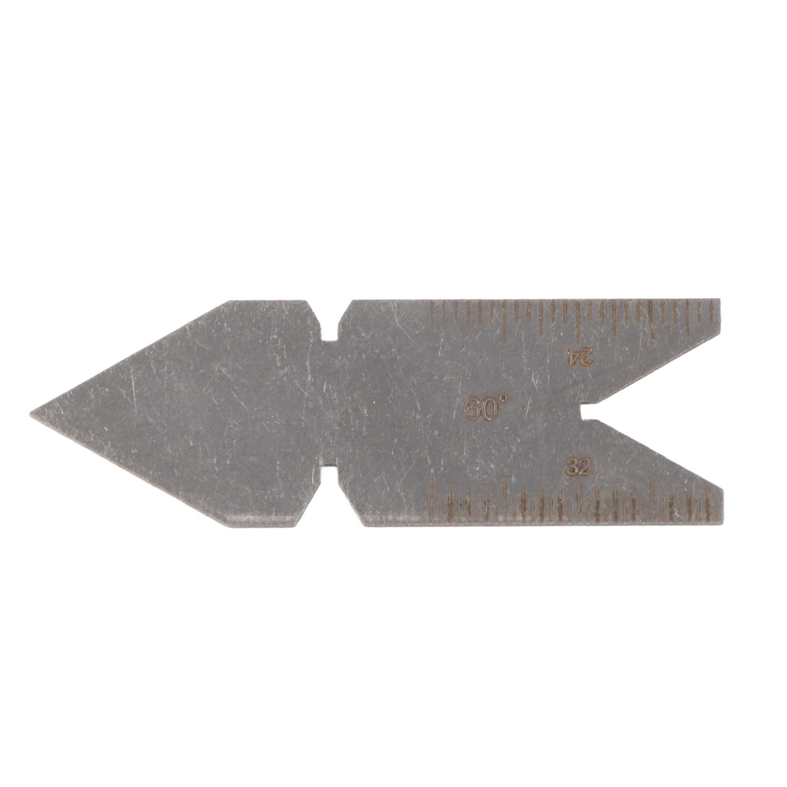 Hyuduo 3pcs Stainless Steel Fishtail Center Screw Thread Cutting Tools for Lathe Metric Thread Turning Tool Set, ISO 60° Thread Insert Tools for CNC Lathe Machining