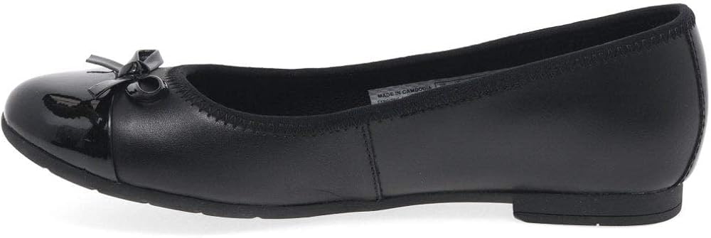 scala bloom youth black leather