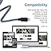 Liwin Lightning Cable,3Pack 6FT Nylon Braided iPhone Cable Cord Certified to USB Charging Charger for iPhone 7/7 Plus/6/6 Plus/6S/6S Plus,SE/5S/5,iPad,iPod Nano 7 ( Black&Blue)