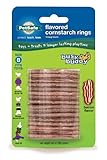 PetSafe Busy Buddy Refill Ring Dog Treats for select Busy Buddy Dog Toys, Bacon Flavored Cornstarch, Size B