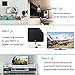 HD TV Antenna Indoor, Updated 2019 Newest HDTV Digital 4K / 1080P Antennas with Signal Amplifier Booster, More High-Definition and Free Channels, Long Enough Coax.