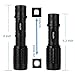 UOOTO Cree LED Tactical Flashlight - 5 Modes - Water-Resistant Handheld Flashlights & Zoom Function Tac Light for Camping, Hiking, Cycling, and Emergency Search Missions