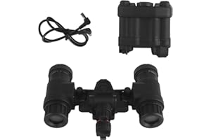 ZHONGREN Dummy Night Vision Goggles Model Head Mounted for Tactical Helmet NVG Mount Airsoft Hunting GPNVG 18 NVG Cosplay Display Movie Props-No Function