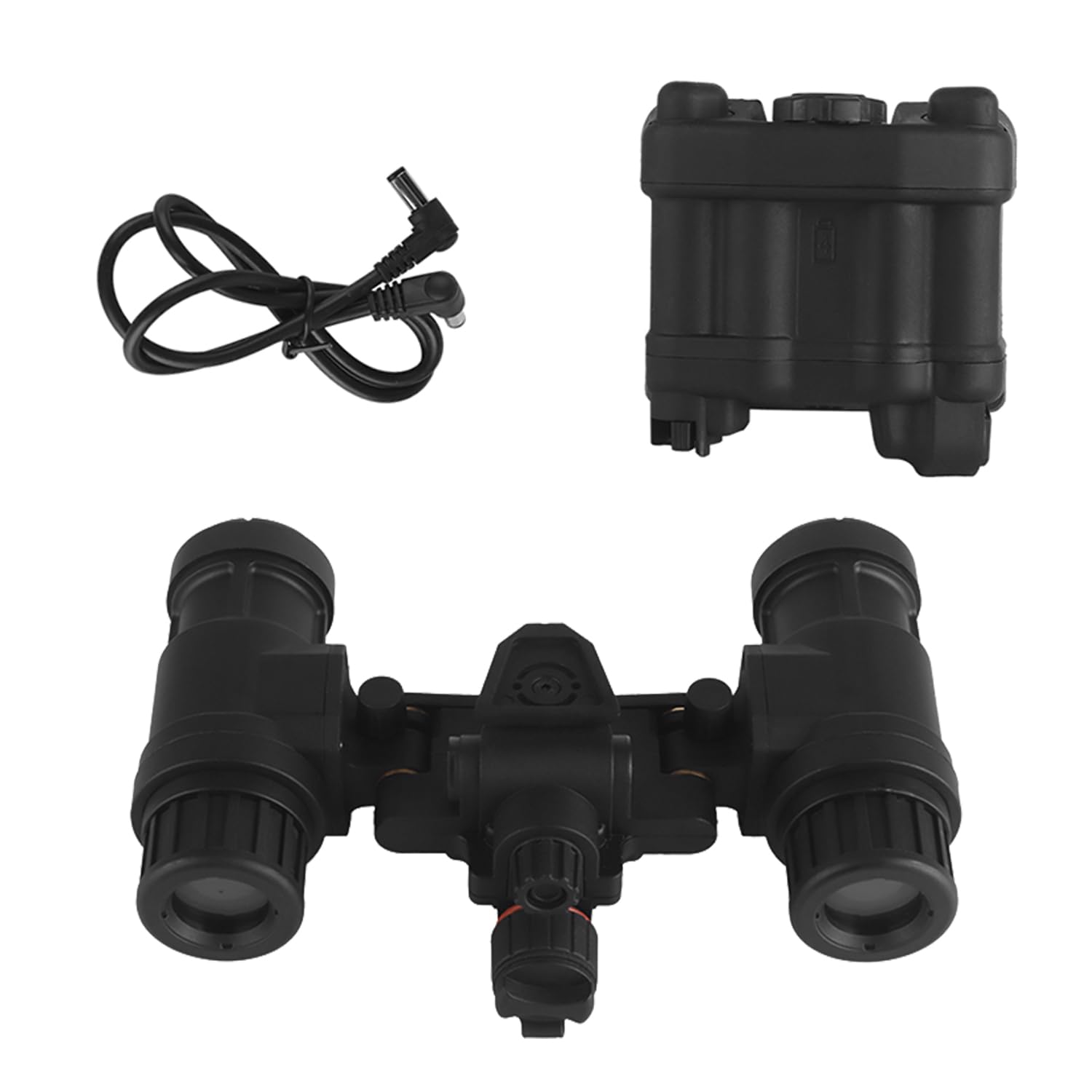 Zhongren GPNVG 18 Tactical Binocular Night Vision Dummy Model,Tactical Helmet No Function NVG Model Kit for Cosplay Display (AN/PVS31 Model, Black)