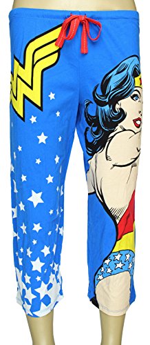 DC Comics Wonder Woman Women's Knit Sleep Lounge Pajama Pants