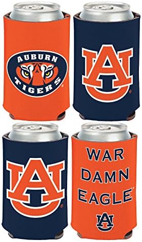Wincraft Ncaaオーバーン大学タイガース2パック12オンス両面canクーラー