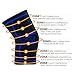 Compression Knee Sleeve - Knee Brace Support for Running, Cycling, Basketball, Workouts - Joint Pain and Arthritis Relief, Injury Recovery for Men & Women - Double-Row Anti-Slip Silicone