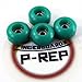 P-REP CNC WheelsAMZ - Green
