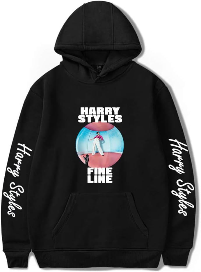Forlove365 Unisex Harry-Styles Printed Hoodies Sweatshirts for Men Women Teens