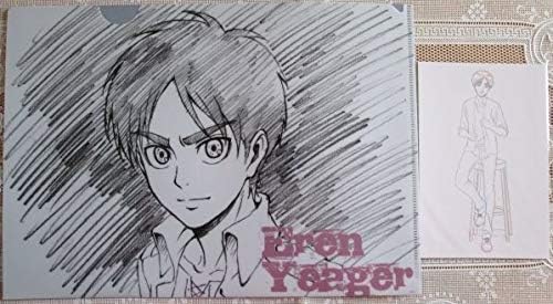 Amazon Co Jp 進撃の巨人 エレン クリアファイル 誕生日記念 特典ポストカード 浅野恭司 原画展 Season２ ホビー 通販