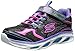 Skechers Kids Blissful Light-Up Sneaker,Black/Multi,1 M US Little Kid