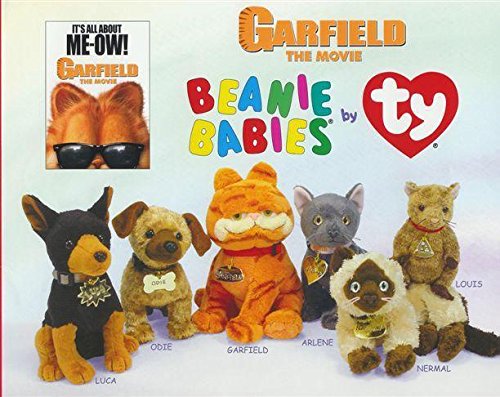 TY Beanie Babies - GARFIELD MOVIE BEANIES ( Set of 6 )