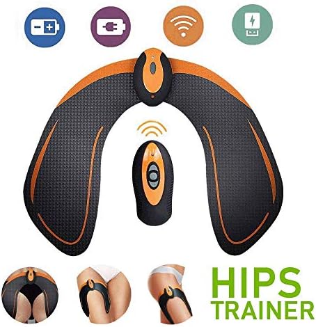 SHENGMI Hips EMS Muscle Trainer, Electronic Backside Muscle Toner, Smart Wearable Buttock Toner Trainer for Men Women,pygal Slimming Machine