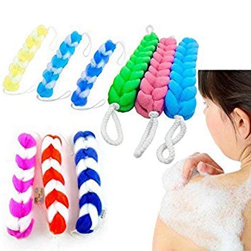 Smile freaks - (Set of 5) Bath loofah loofah sponge body scrubber ponge loogah sponge bathing sponge