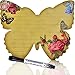 Christmas gift for the child. Refrigerator Message Board Butterfly Design Dry Erase Whiteboard