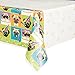 Pug Puppy Birthday Plastic Tablecloth, 84