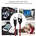 USB Type C Cable,YouCoulee 3 Pack 3.3Ft 6.6Ft 10Ft USB C Cable Nylon Braided Long Cord USB Type A to C Fast Charger for Samsung Galaxy S9 S9+ Note8 S8+, Apple Macbook, LG G6 V20, Pixel, Nexus 6P (Red)