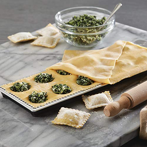 Anolon-Gourmet-Prep-12-Imprint-Ravioli-Press-with-Mini-Rolling-Pin-alluminium-47462