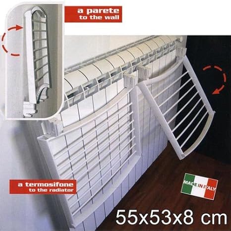 Wäschetrockner für Wand oder Heizung zum Anhängen, neues Modell, Made