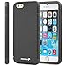 Fosmon HYBO-SNAP Durable Full Body Protection Hybrid Case with Built-In Screen Protector for Apple iPhone 6/6s (4.7") (Black)