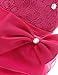 NNJXD Girl Dress Kids Ruffles Lace Party Wedding Dresses Size 6-7 Years Rose(140)