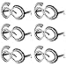 Ocean Line 60th Birthday Glasses - Number Crystal Frame, Party Favors, Wedding, Funny Costume Sunglasses, Novelty Eyewear Celebration Decoration for Kids and Adults 6 Pack (60)
