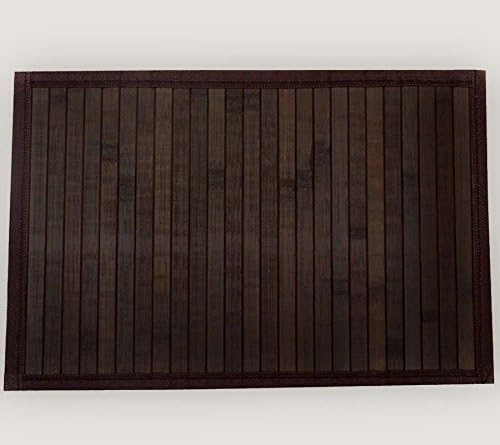Bamboo Greens Placemats Dark Brown, Size : 30 x 45 Cms, (Pack of 6)