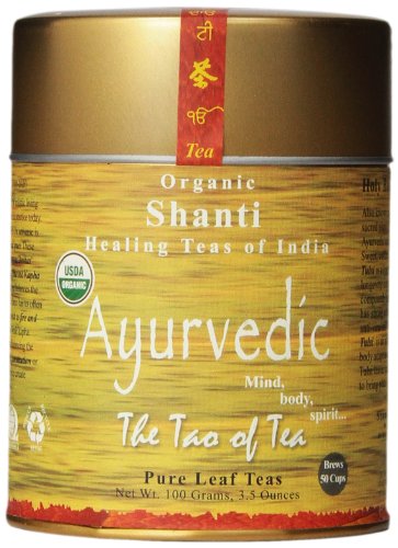 The Tao of Tea Ayurvedic Tea Shanti, Certified Organic, 3.5 Ounce Tin The Tao of Tea Ayurvedic Tea Shanti, Certified Organic, 3.5 Ounce Tin