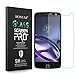 [2-Pack] Moto Z Force Droid Screen Protector,BIUZKO 9H Hardness Crystal Clear Bubble Free Tempered Glass Full Coverage Anti-Bubble Film with Lifetime Replacement Warranty