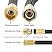 Crenova Garden Hose, 50ft Garden Hose, Upgraded Expandable Water Hose with Double Latex Core, 3/4'' Solid Brass Connectors, Extra Strength Textile, Easy Dry Storage Bag and Durable Garden Hose Holder