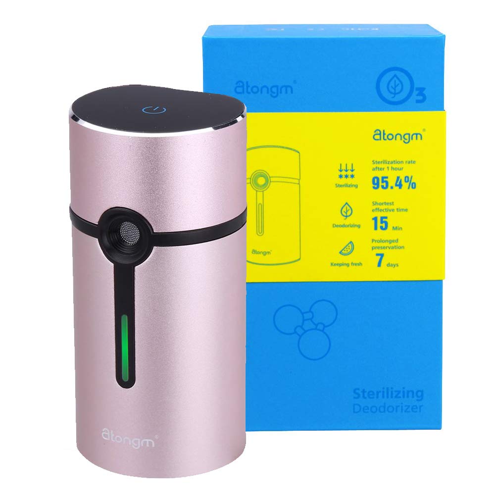 Activated Oxygen Refrigerator Deodorizer Filter. Mini Size Multi-purpose Sterilizing Deodorizer Purifier for Fridge Cooler Chamber, Shoe Closets, Cabinets, Wardrobes, Car, Travelling cases, etc