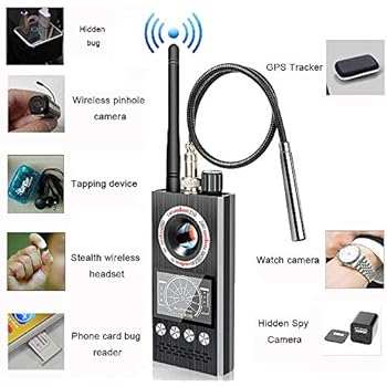 Amazon.com: RF Signal Detector GPS Tracker Finder Camera ...