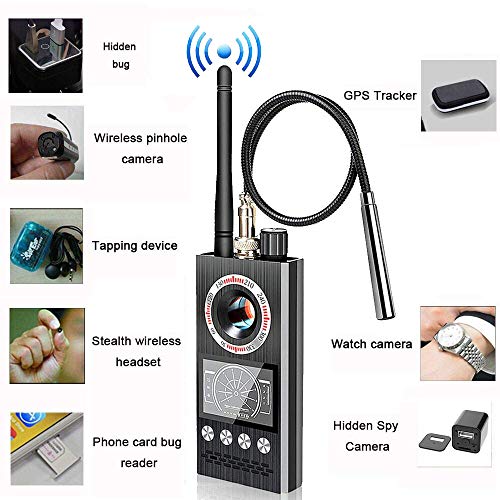 Anti Spy RF Detector Hidden Camera Detector Bug GPS Wireless Signal Alarm Scanner Detection Device [Military-Professional Version] - Thumbnail 6
