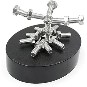 iPhyhe Magnetic Sculpture Desk Toy for Office Home Decoration Stress Reliever Stocking Stuffer for Adults Kids (15 Screws)
