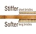 Bath Blossom Bamboo Bath Body Brush Extra Long Handle Exfoliating Back Scrubber - Effective Back Brush Exfoliation and Skin Cellulite Brushes - Used for Wet or Dry Brushing For Men and Women